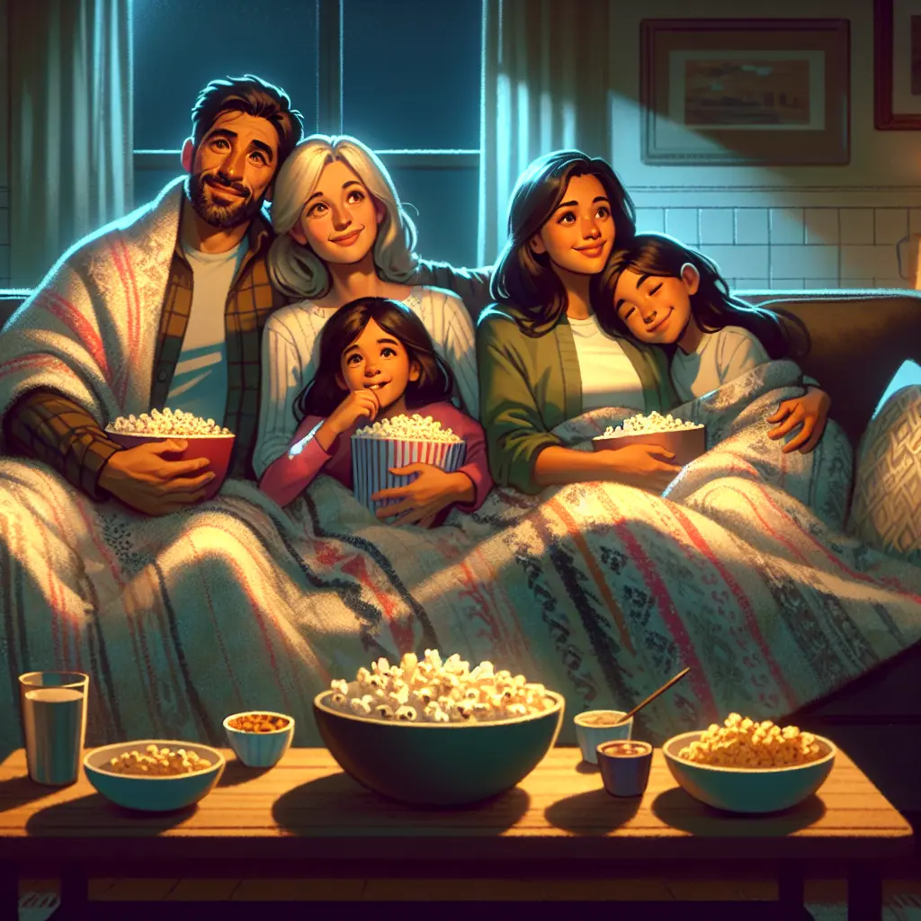 Sådan holder I en familiefilmaften uden kaos