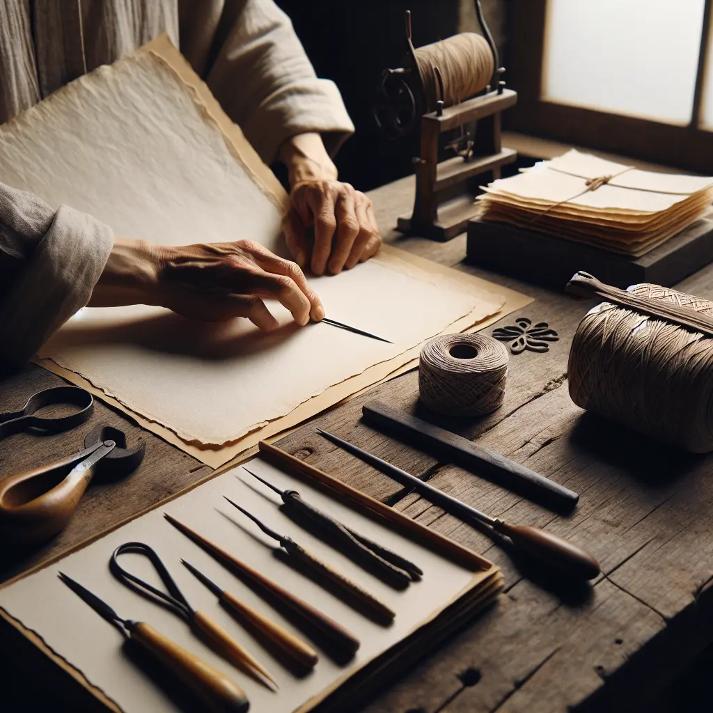 Sådan laver du japansk bogbinding med stab-syning