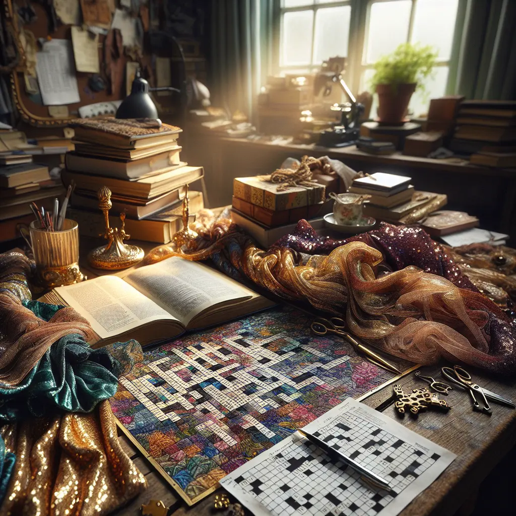 Stof krydsord løsninger